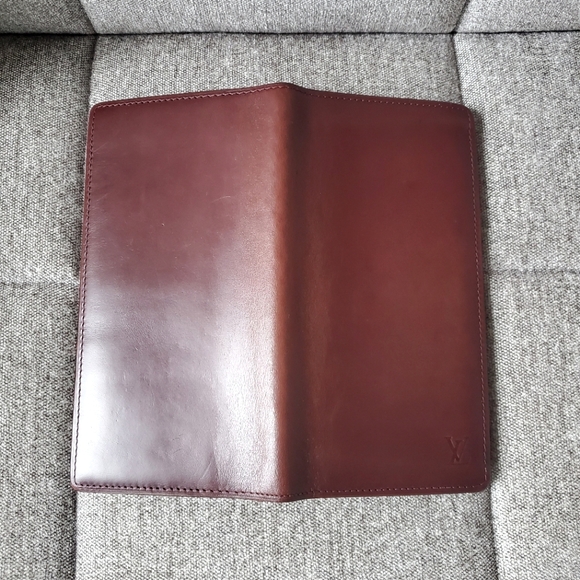 Authentic Louis Vuitton Brazza Portefeuille Brown Leather Bifold Long Wallet - Picture 3 of 16